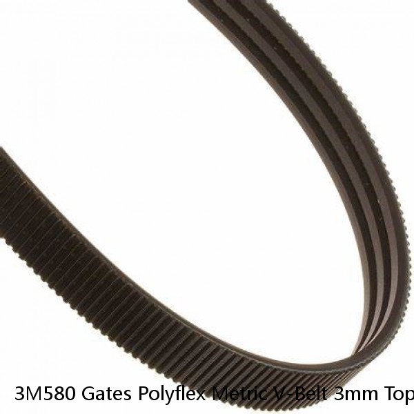 3M580 Gates Polyflex Metric V-Belt 3mm Top Width 850mm Outside Length USA