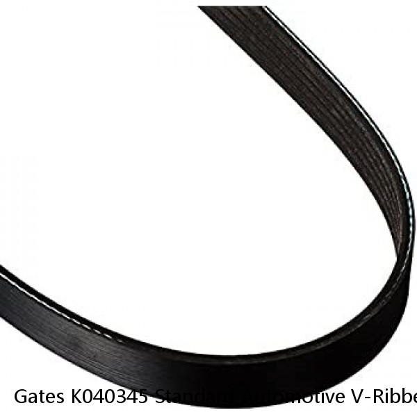 Gates K040345 Standard Automotive V-Ribbed Belt for ES300/Aspire/Civic/Accent