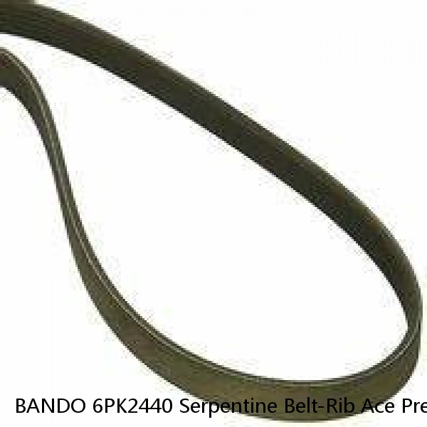 BANDO 6PK2440 Serpentine Belt-Rib Ace Precision Engineered V-Ribbed Belt 