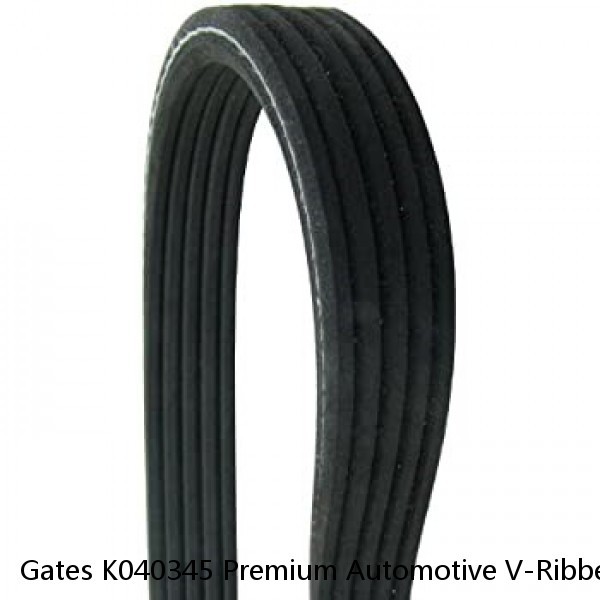 Gates K040345 Premium Automotive V-Ribbed Belt